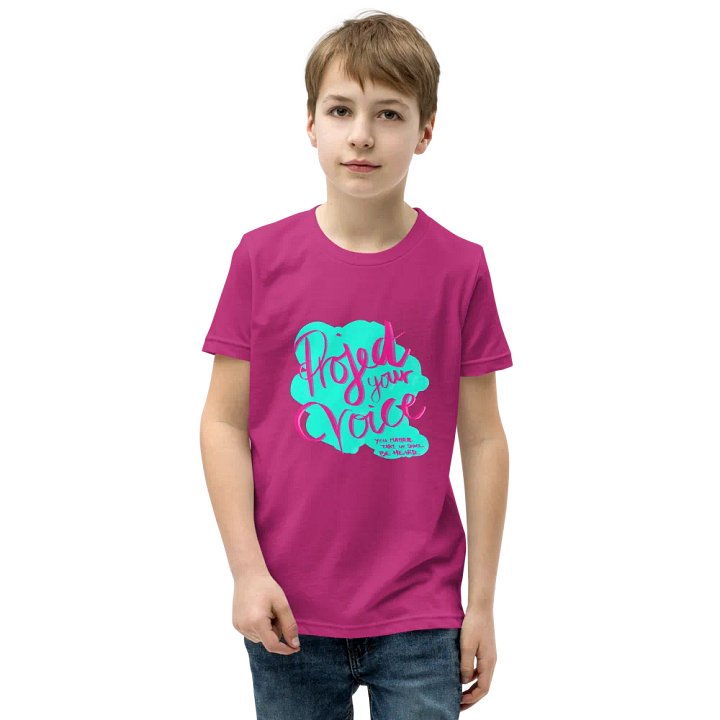 Project your voice - Tshirt product image (1)