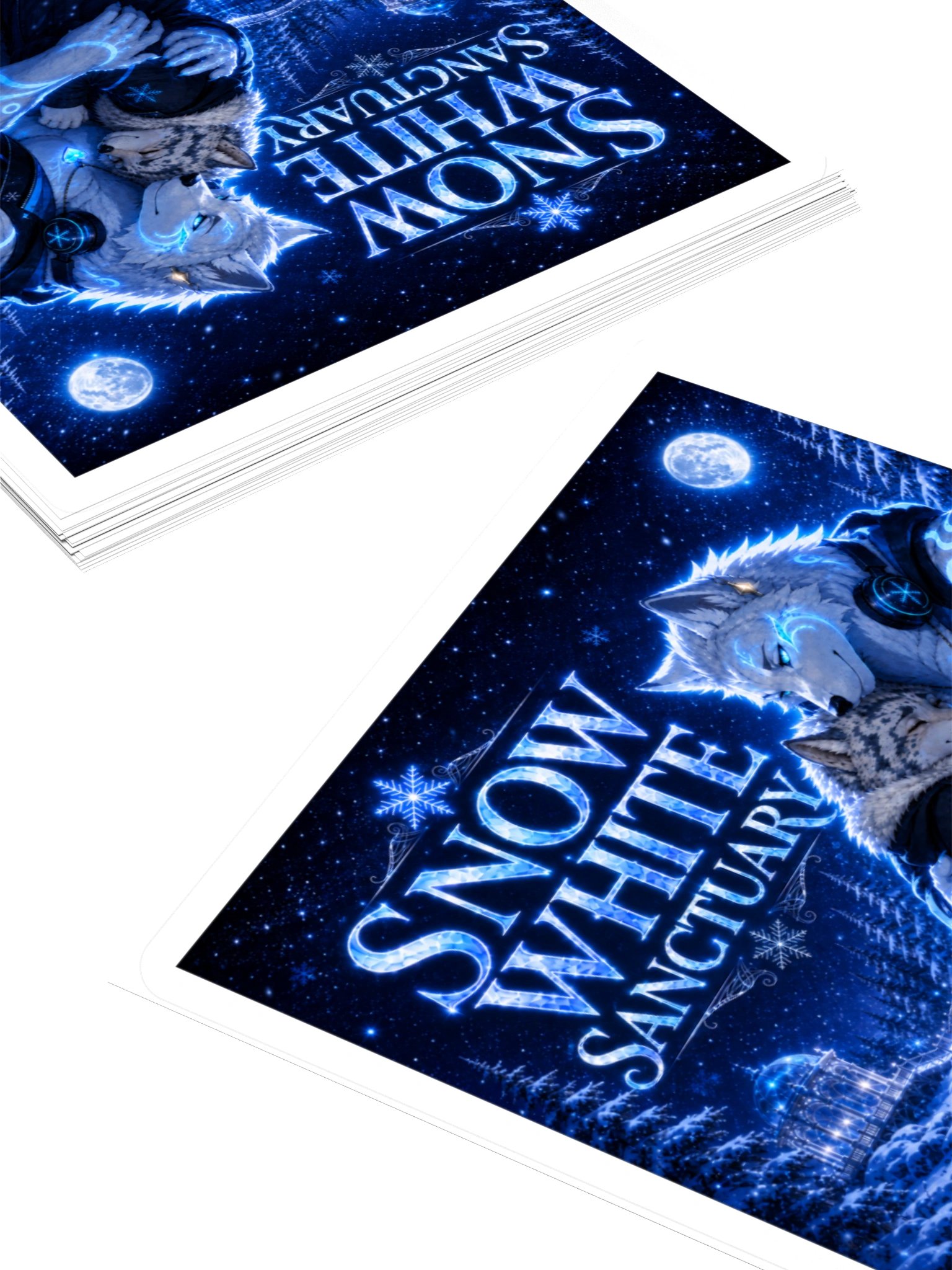 Snow White Sanctuary Sticker product image (4)