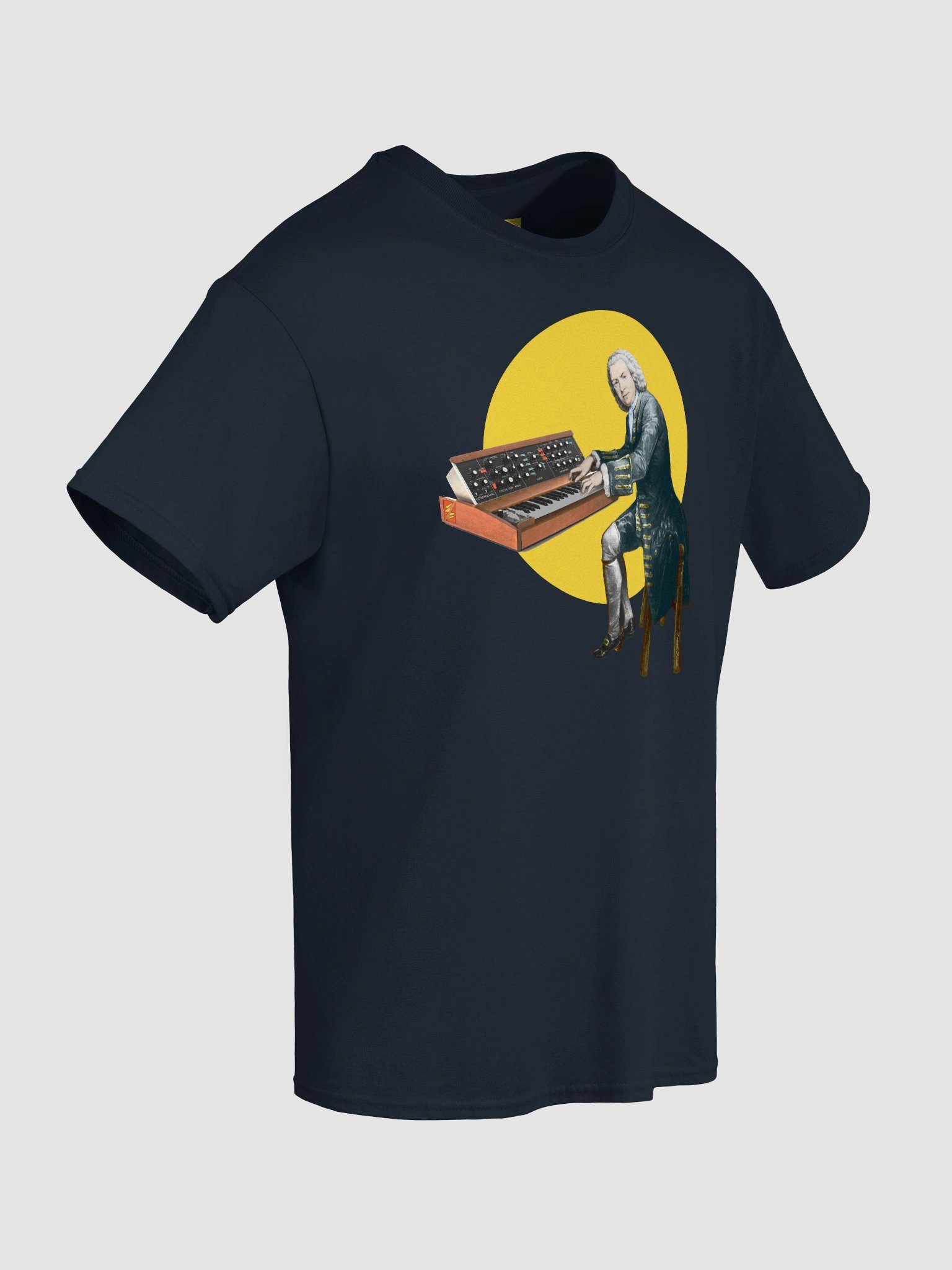 Prelude and Moogue by Frank Fonik (Mini mOOg Tribute), Techno EDM Unisex T-Shirt product image (8)