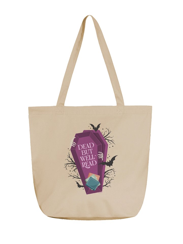 Dead But Well-Read Tote product image (1)