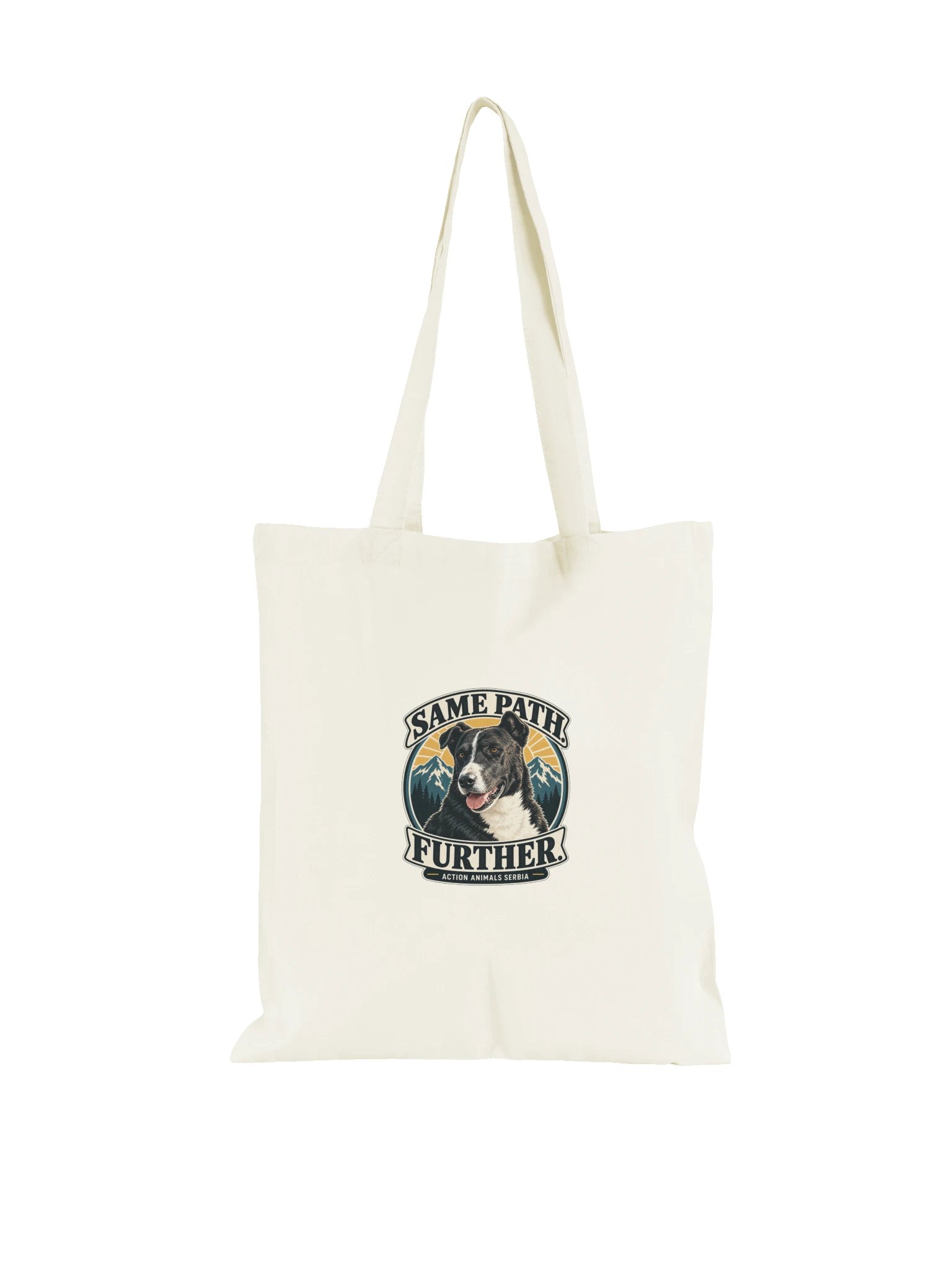 Lucky – Same Path. Further. Baumwolltasche product image (1)