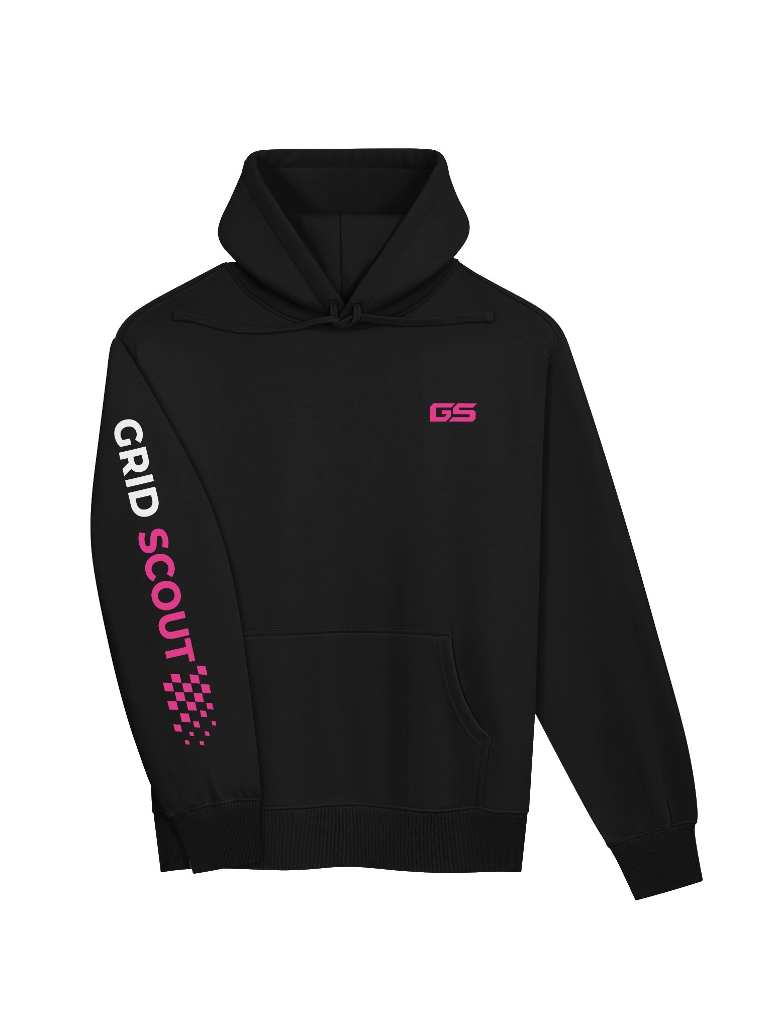 Grid Scout Essentials Hoodie Pink product image (1)