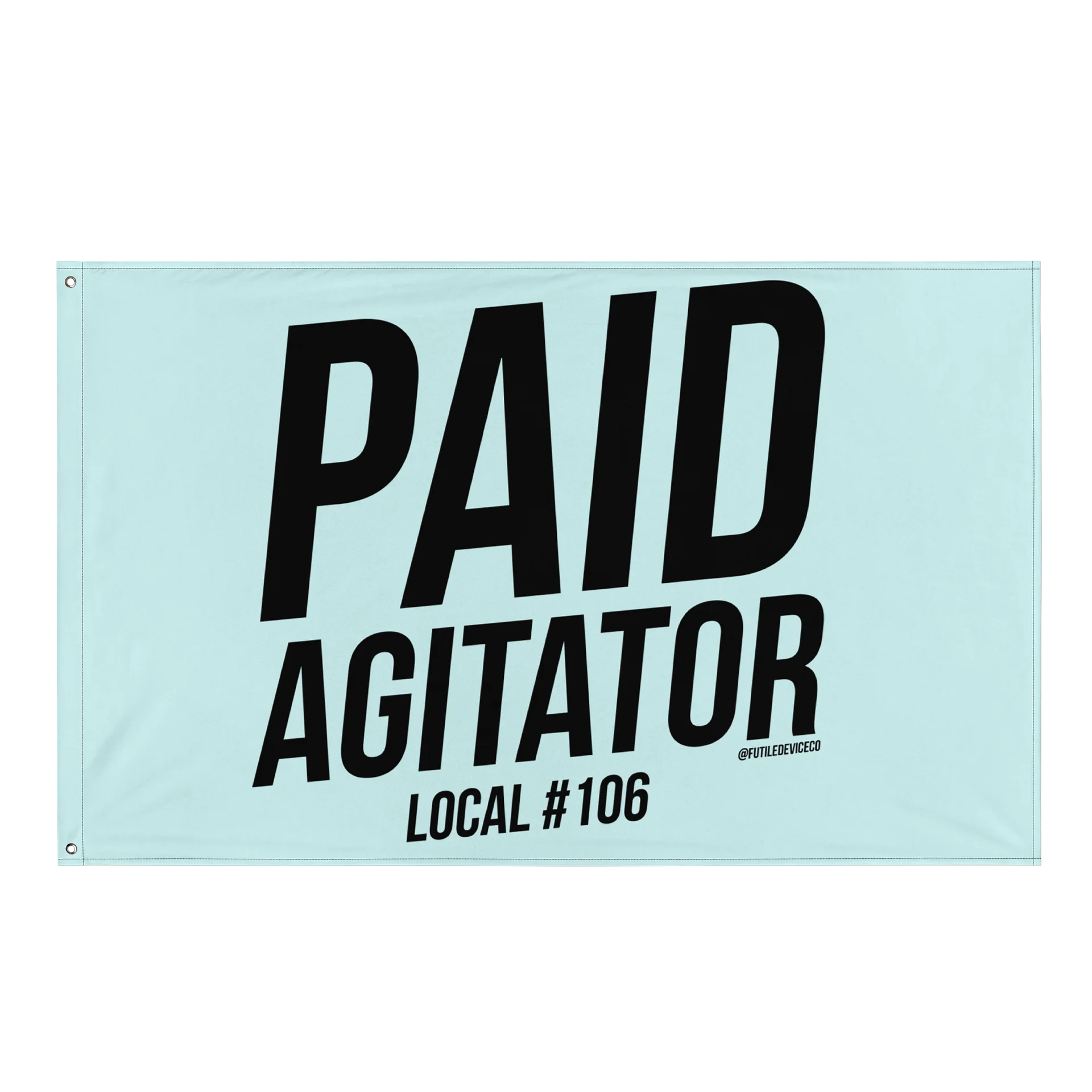 FUTILE DEVICE: PAID AGITATOR (FLAG) product image (1)