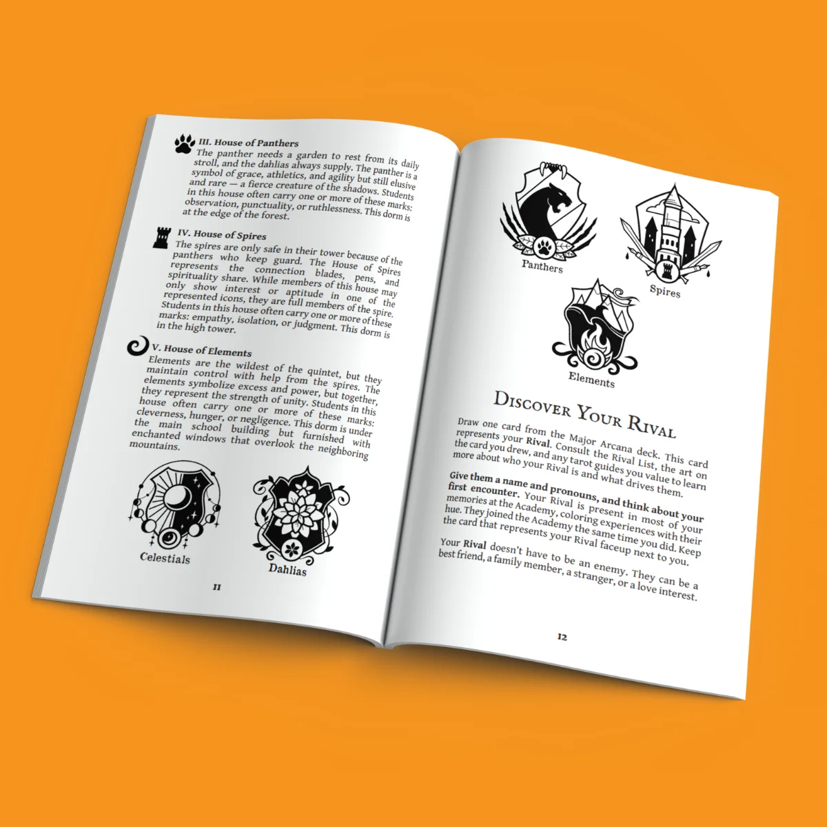Tangled Blessings: A 1-2 Player Magical School Horror Tabletop RPG product image (5)