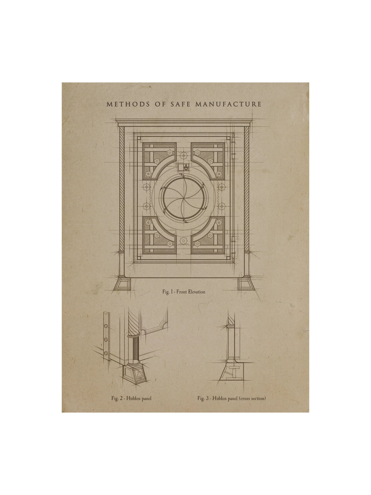 The Room - Safe Diagram product image (1)