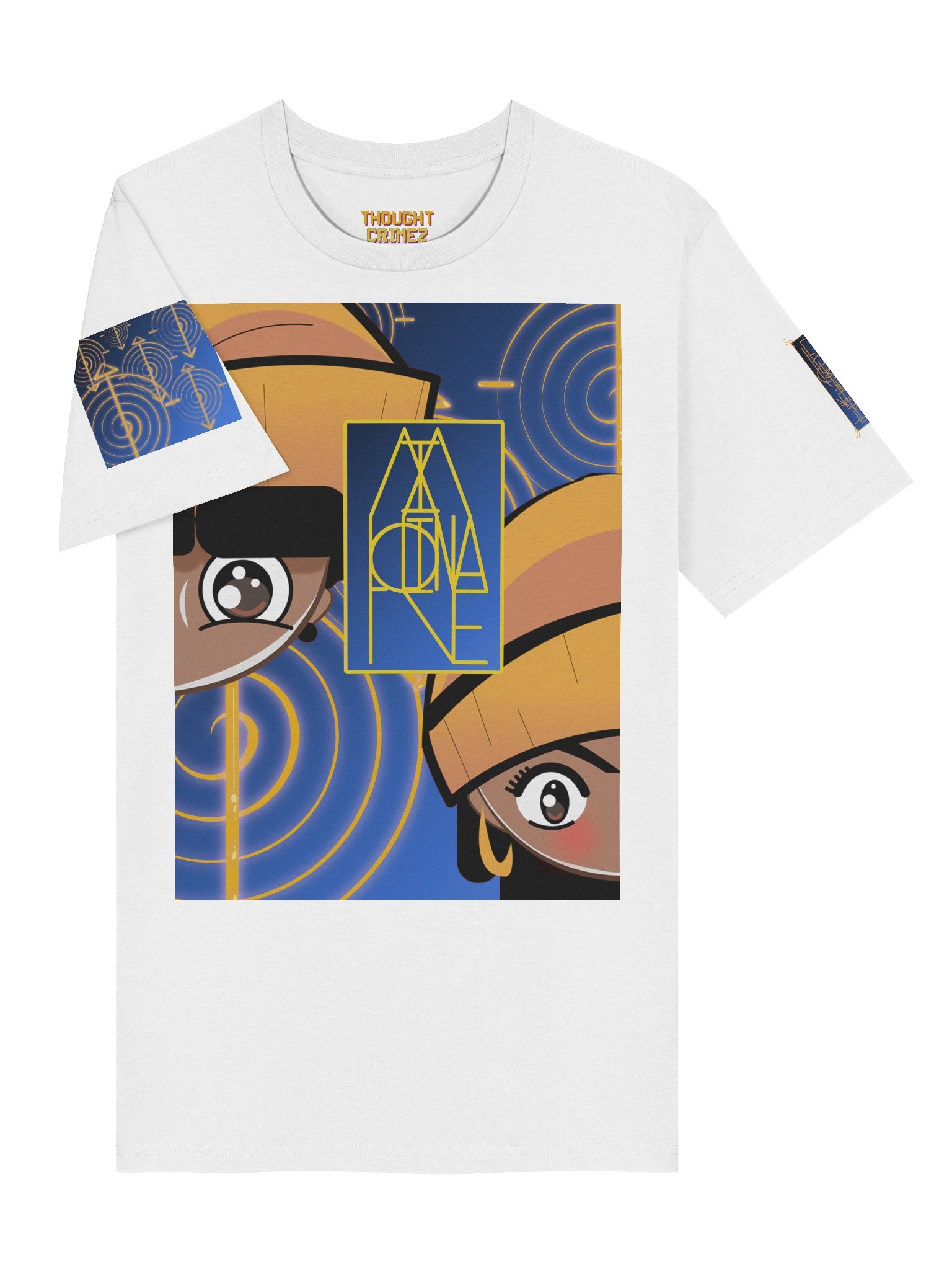 Pixelated Revolution Water Element Organic Tee product image (9)