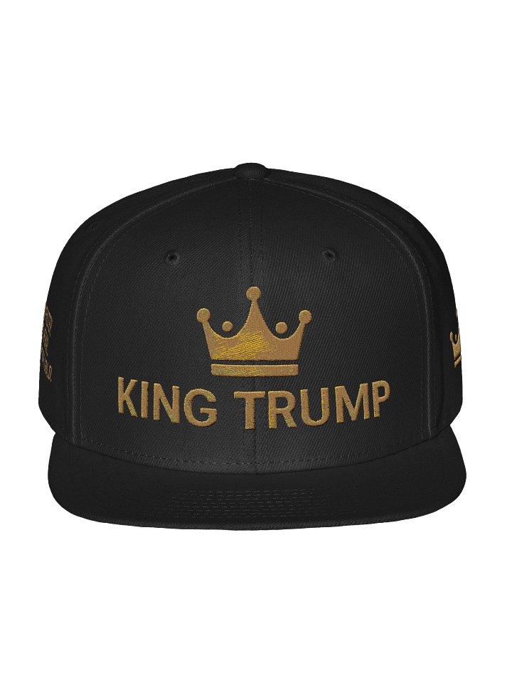 King Trump Snapback Cap (BLACK) product image (1)