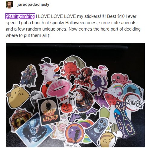 Random Shifty Sticker Pack - ships free! product image (2)