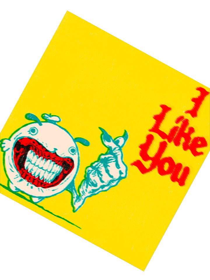 I LIKE YOU Sticker product image (4)
