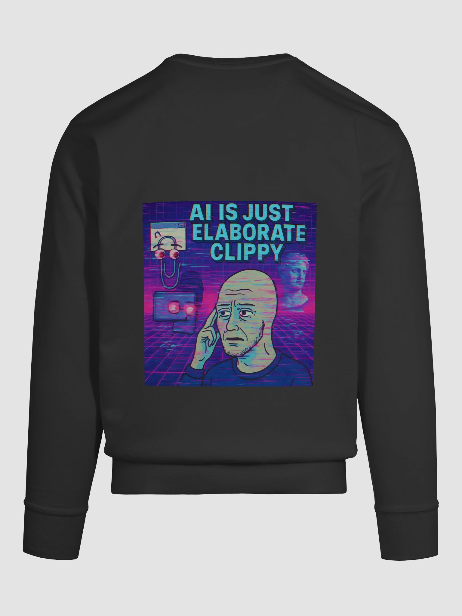 AI Contemplation Sweatshirt product image (11)
