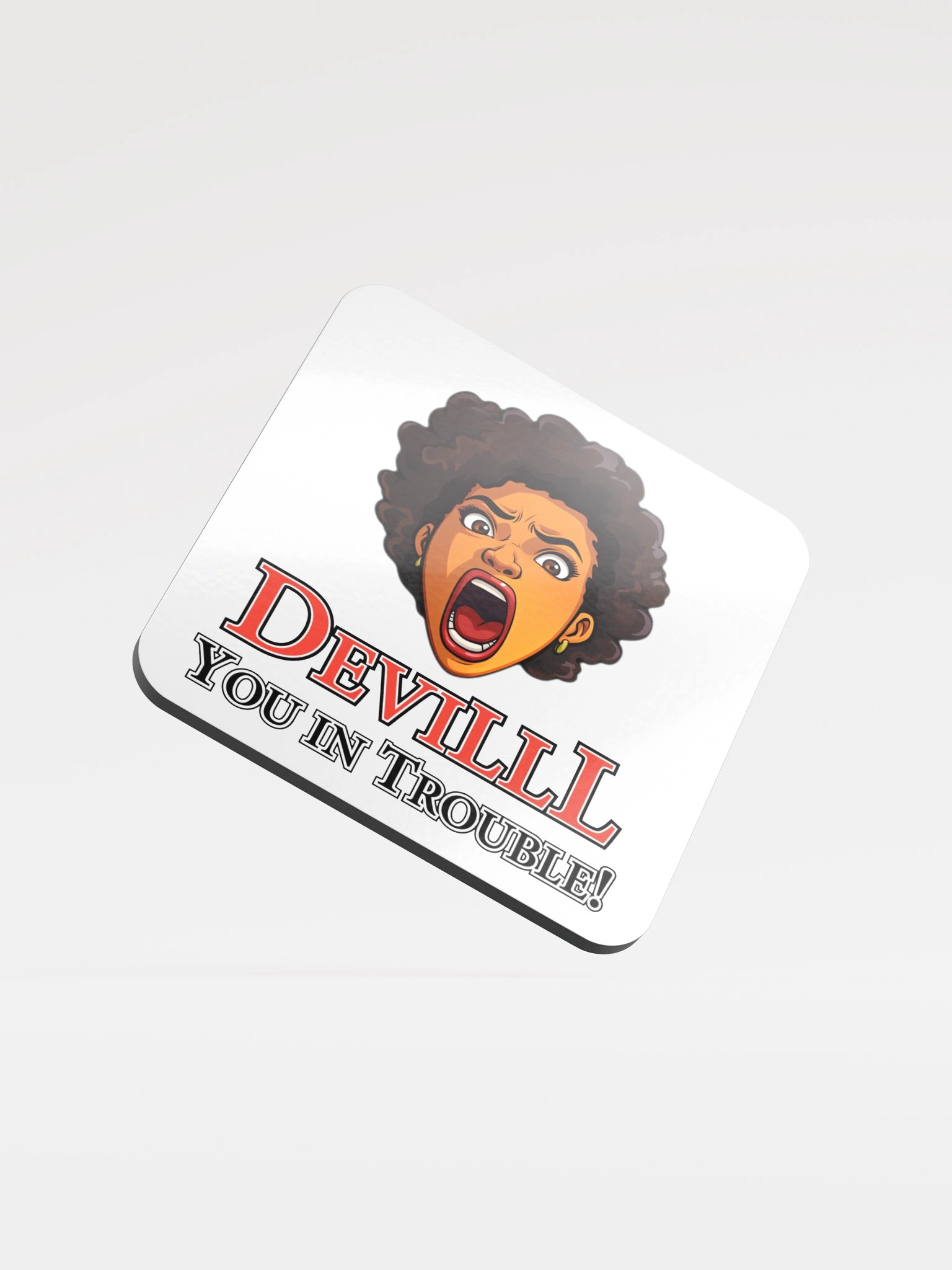 Devilll You in Trouble, Coaster product image (1)