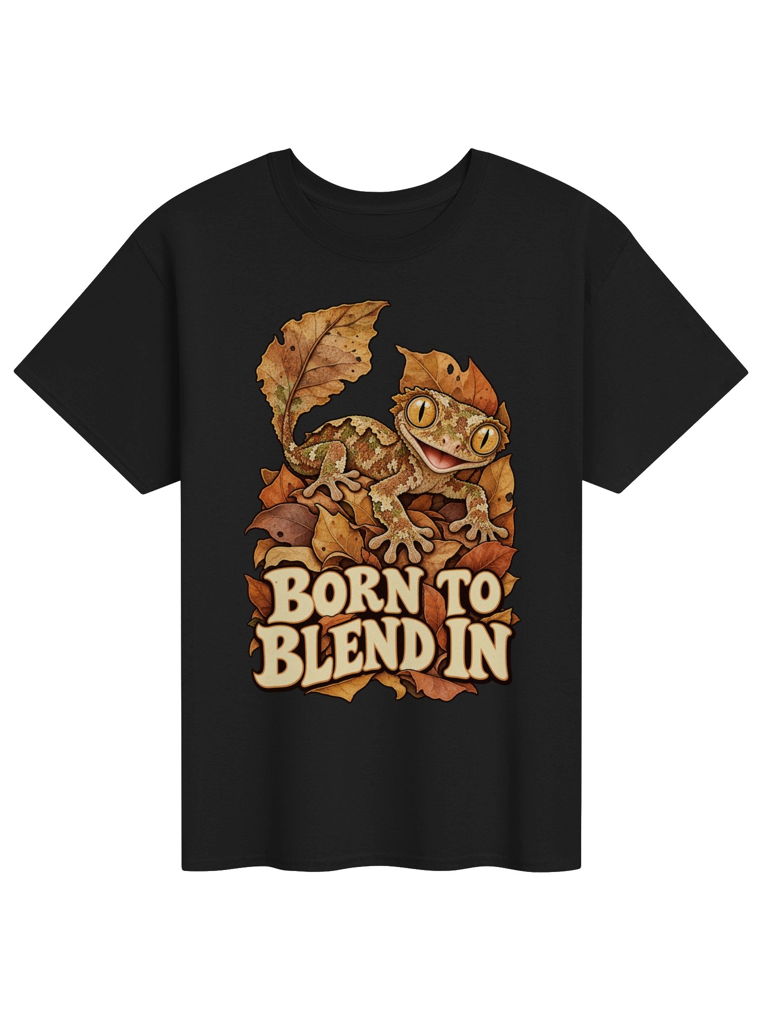 Born To Blend In Leaf-Tailed Gecko T-Shirt product image (1)