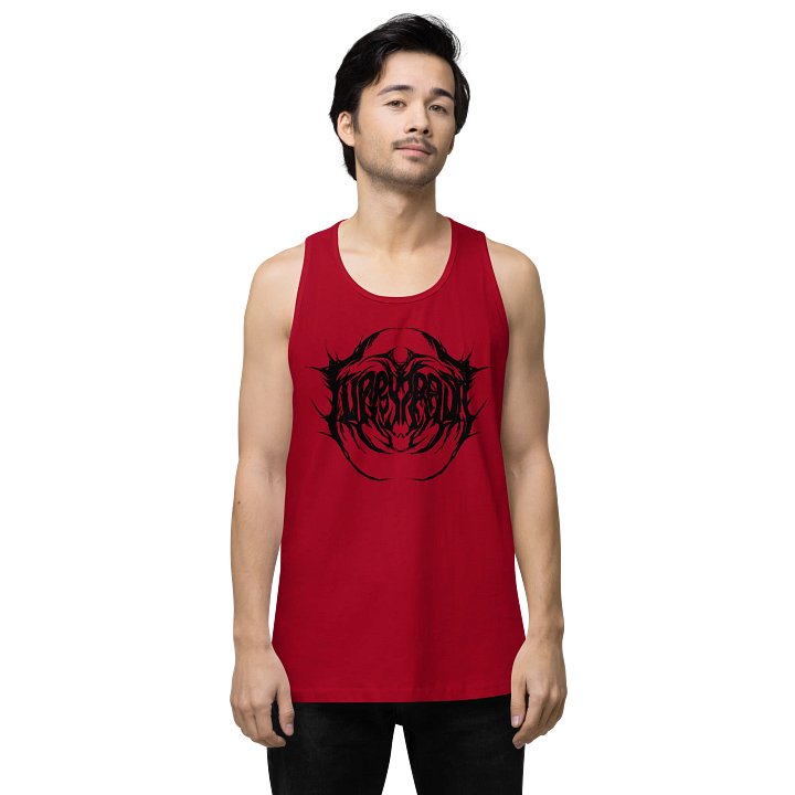 Furry Trash Tank – Metal Logo (Black Print) product image (1)