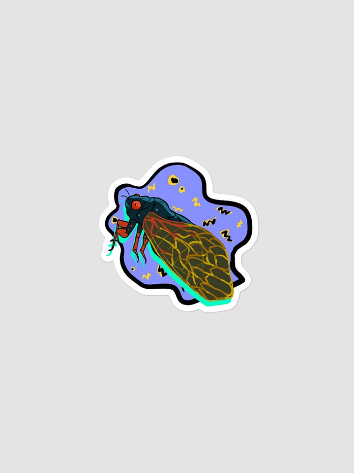 Vaporcicada Bubble-free stickers product image (2)