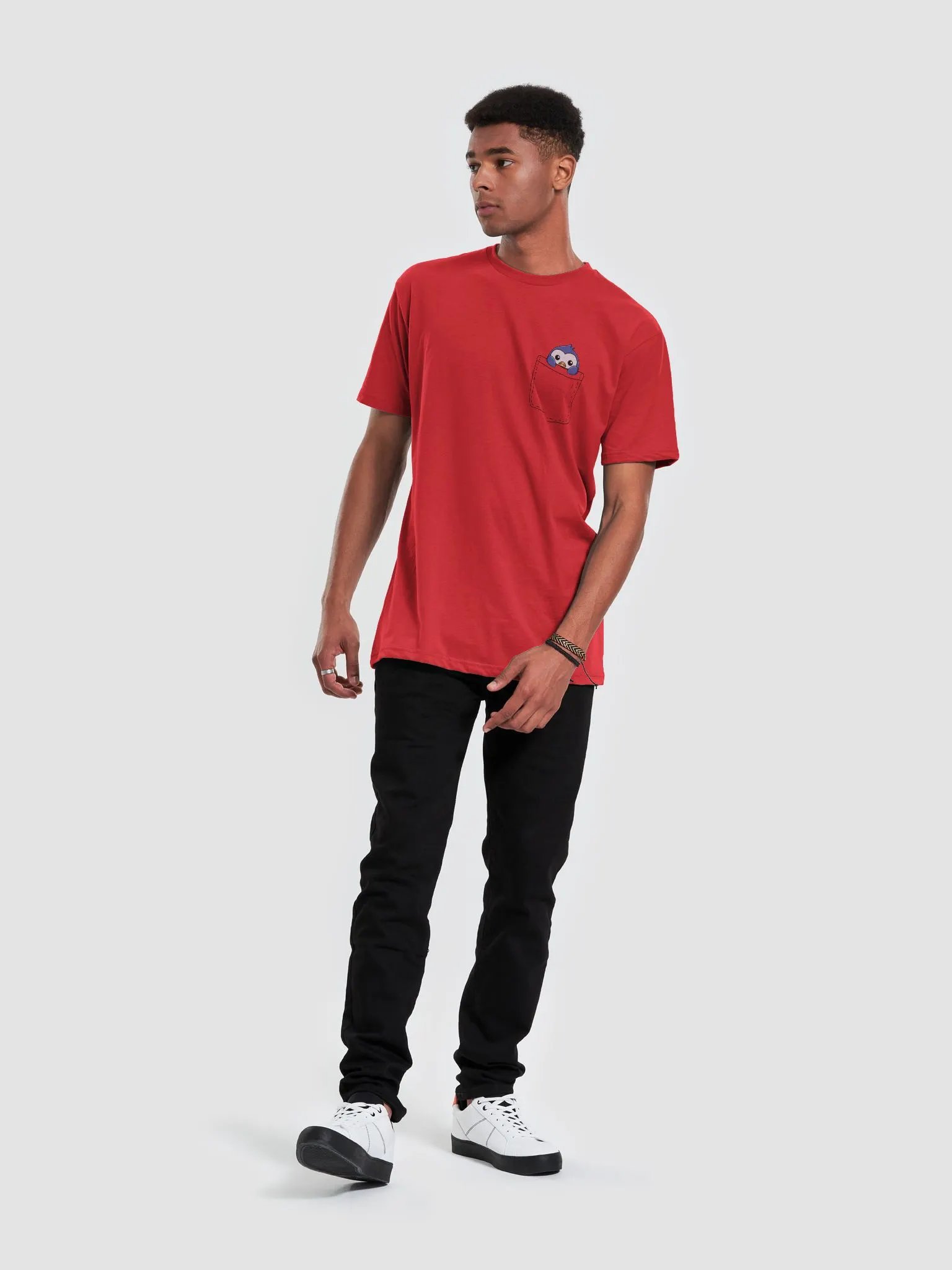 Lurking Pocket Pengu Supersoft T-Shirt product image (5)