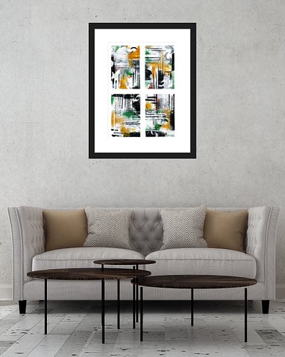 Olive With Ochre Times Four
Decorate Your Space!
Art work available as Framed Prints, Canvas Prints, Metal Prints & Fine Art ...