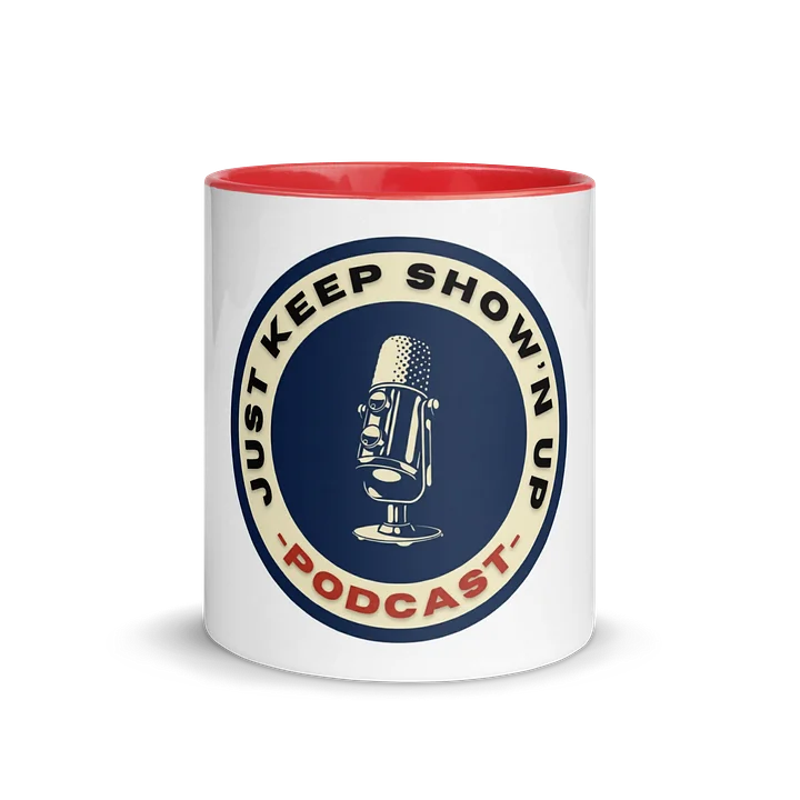Just Keep Show’n Up Podcast Signature Ceramic Mug product image (2)