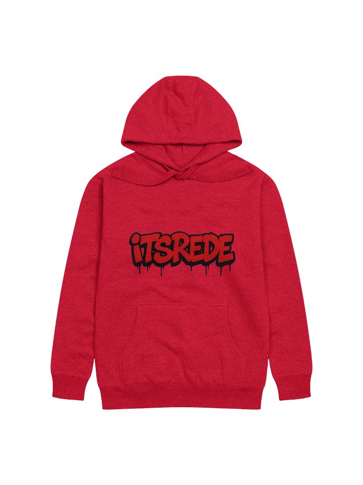 ItsRede Red & Rainbow Graffiti Hoodie product image (1)