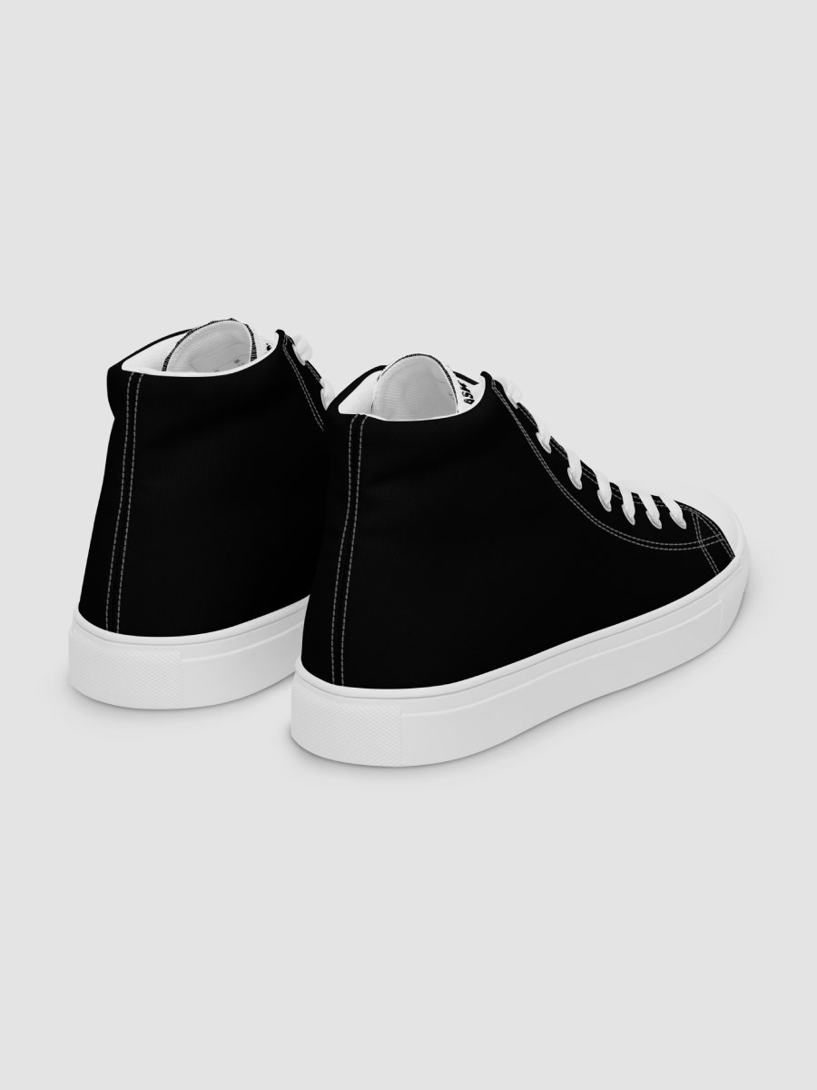 Ask Me About Real Estate - Women's High Top Canvas Shoes product image (9)