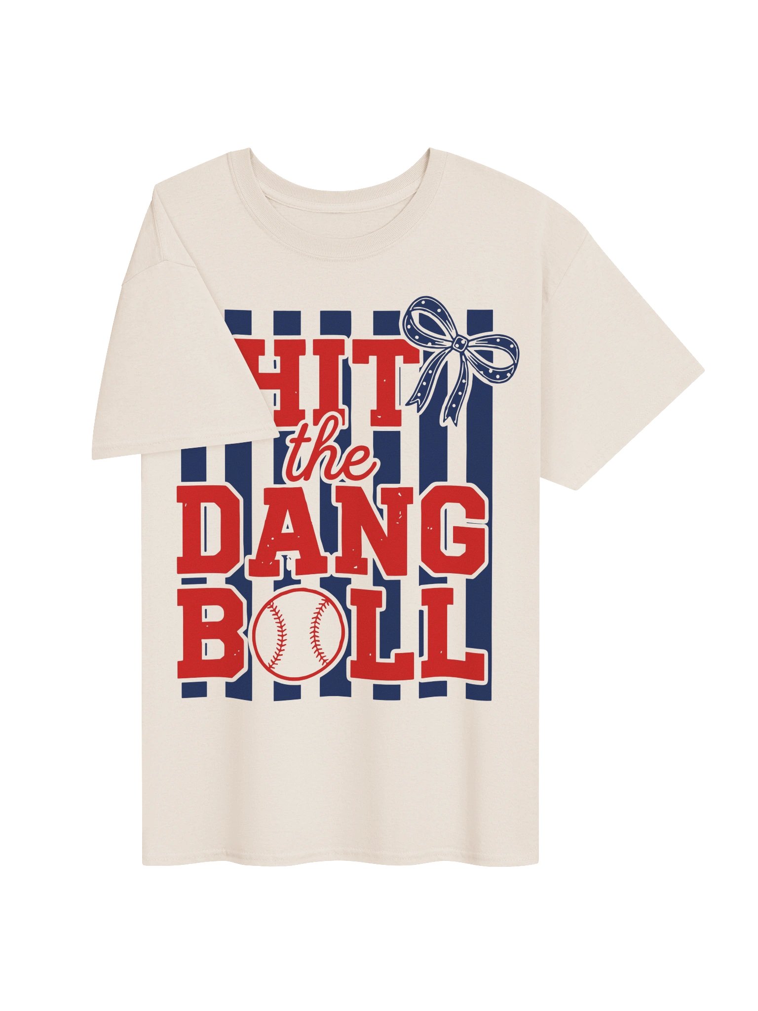 Hit The Dang Ball Baseball shirt product image (14)