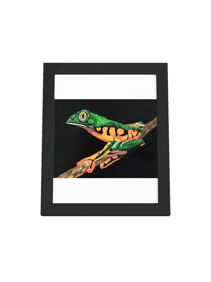 Splendid Leaf Frog – Framed Print product image (1)