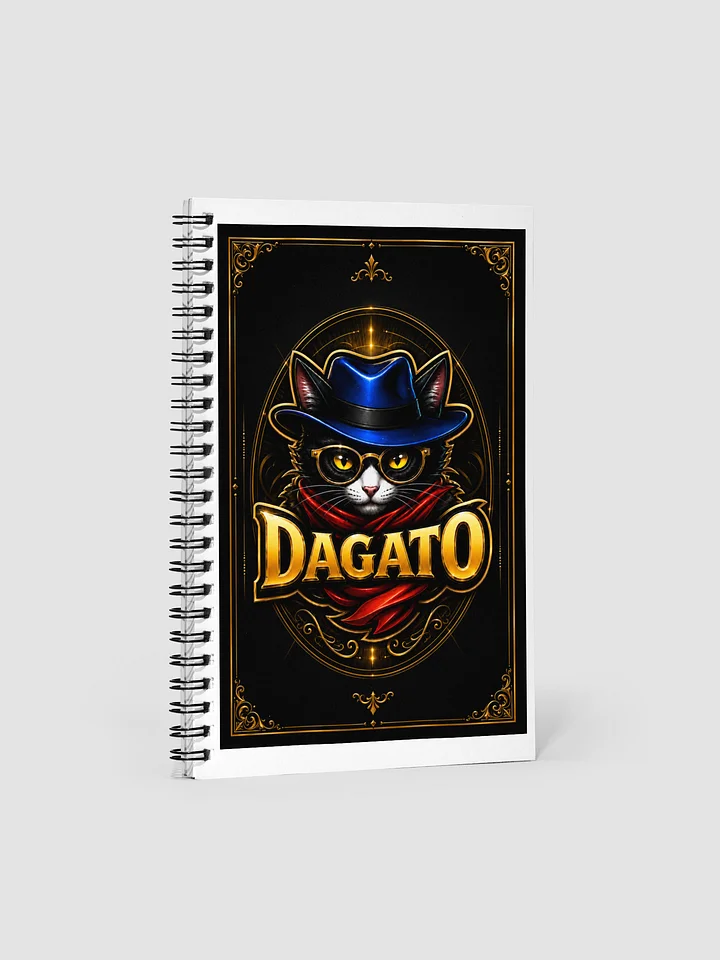 The daGATO Signature Spiral Notebook product image (1)
