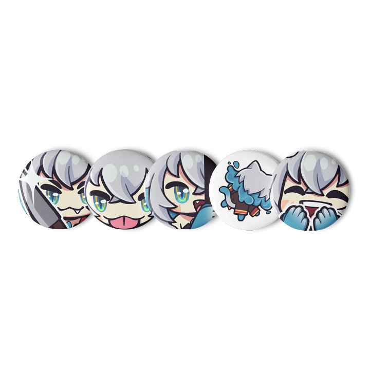 Captain Dandyfloss Emoji Badges product image (1)