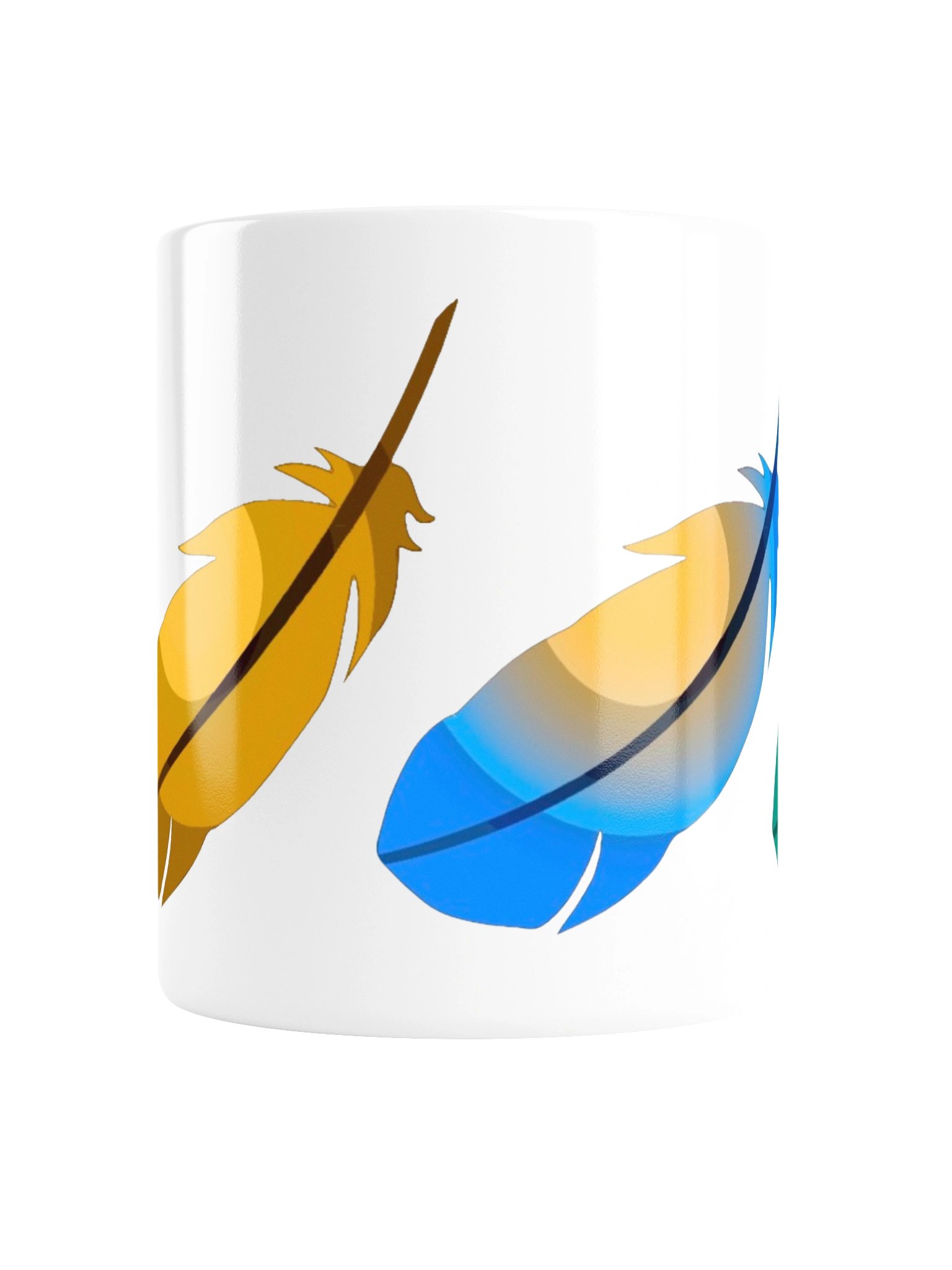White Feather Mug product image (2)