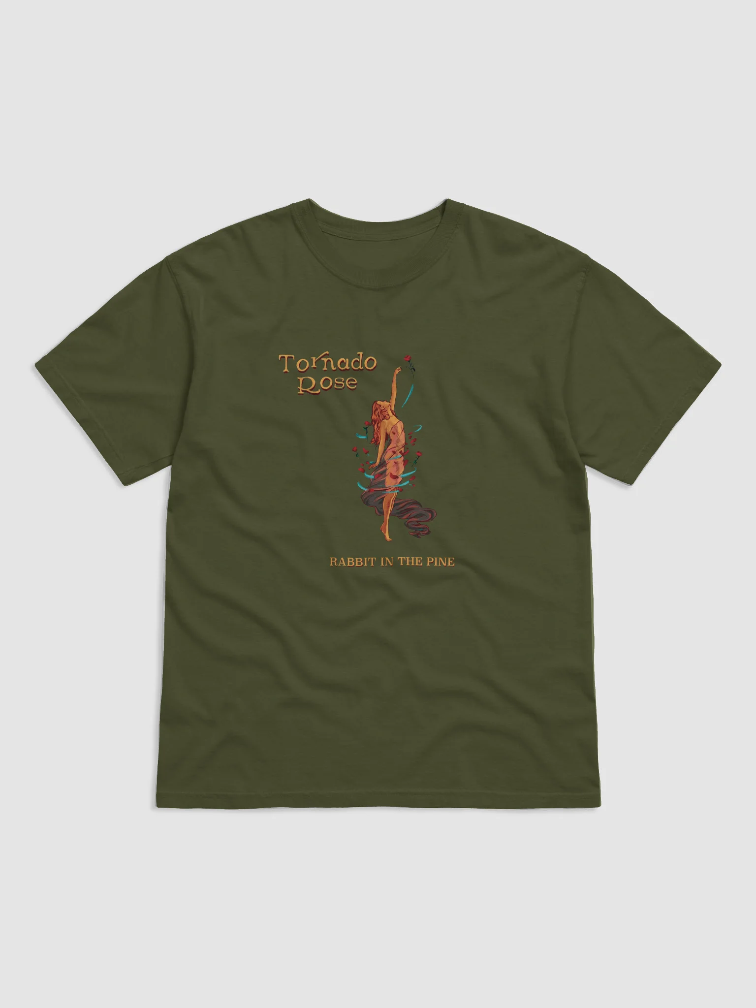 Rabbit in the Pine Hemp Tee product image (1)