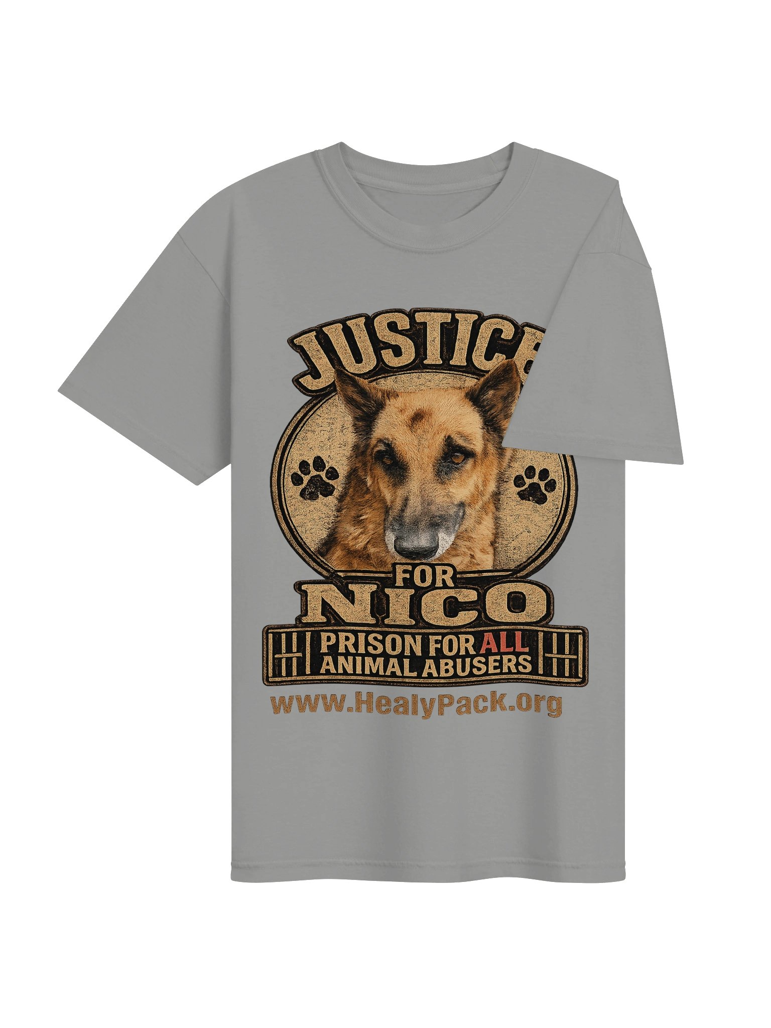 Garment-Dyed Heavyweight T-Shirt by Comfort Colors - Justice for Nico product image (4)
