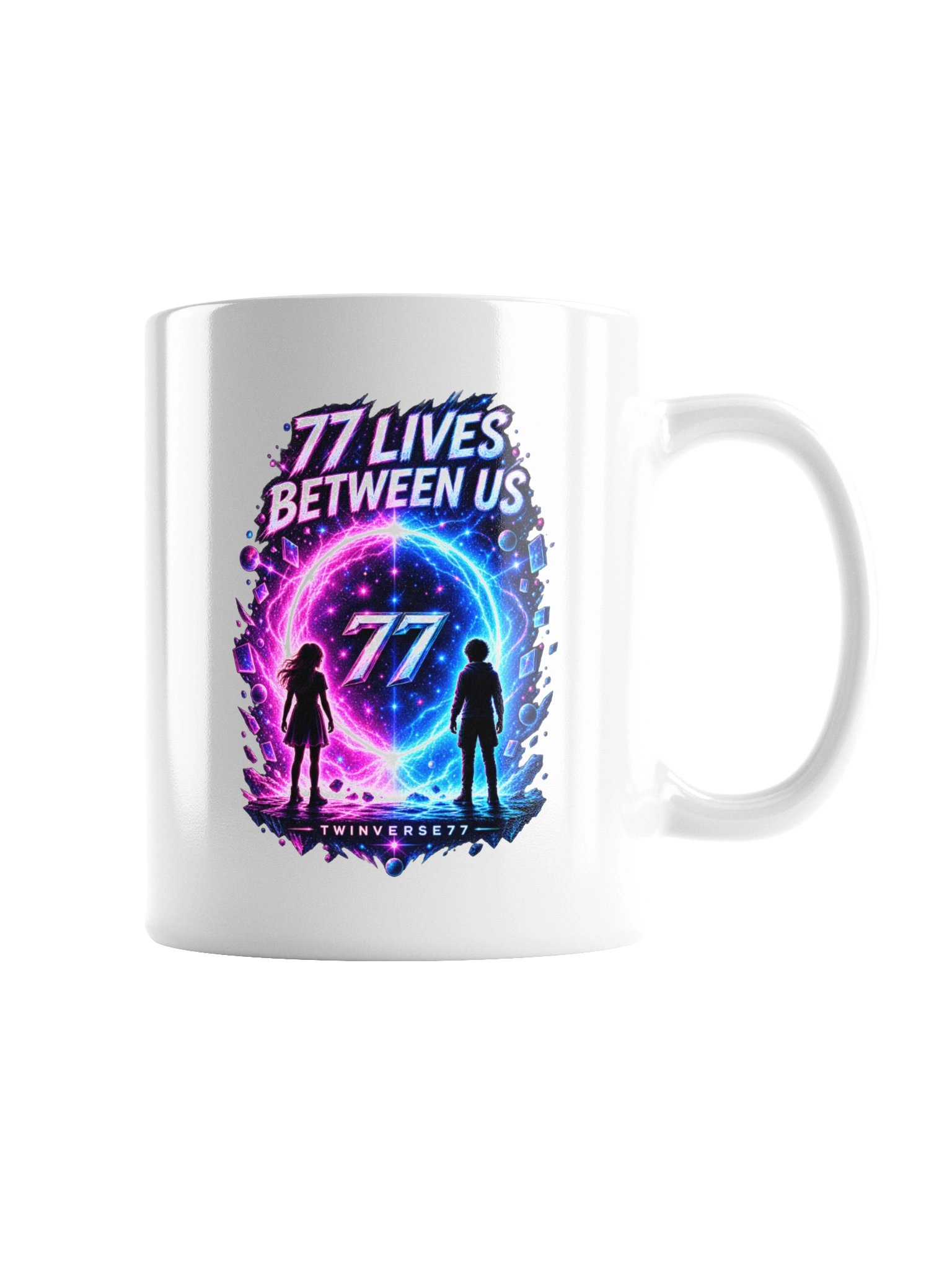Twinverse77 Neon 77 Lives Mug product image (3)