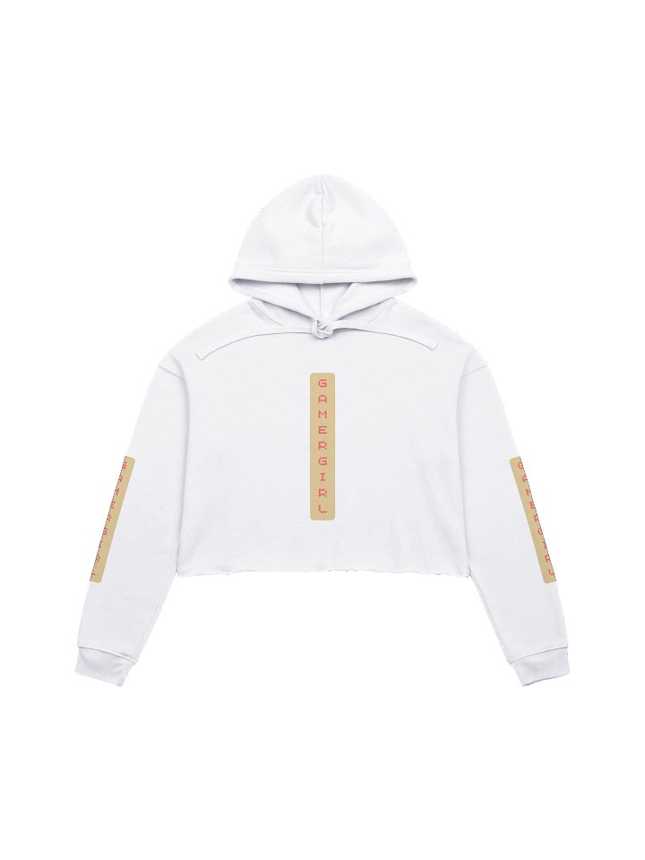 "Gamer Girl" Crop Hoodie product image (1)