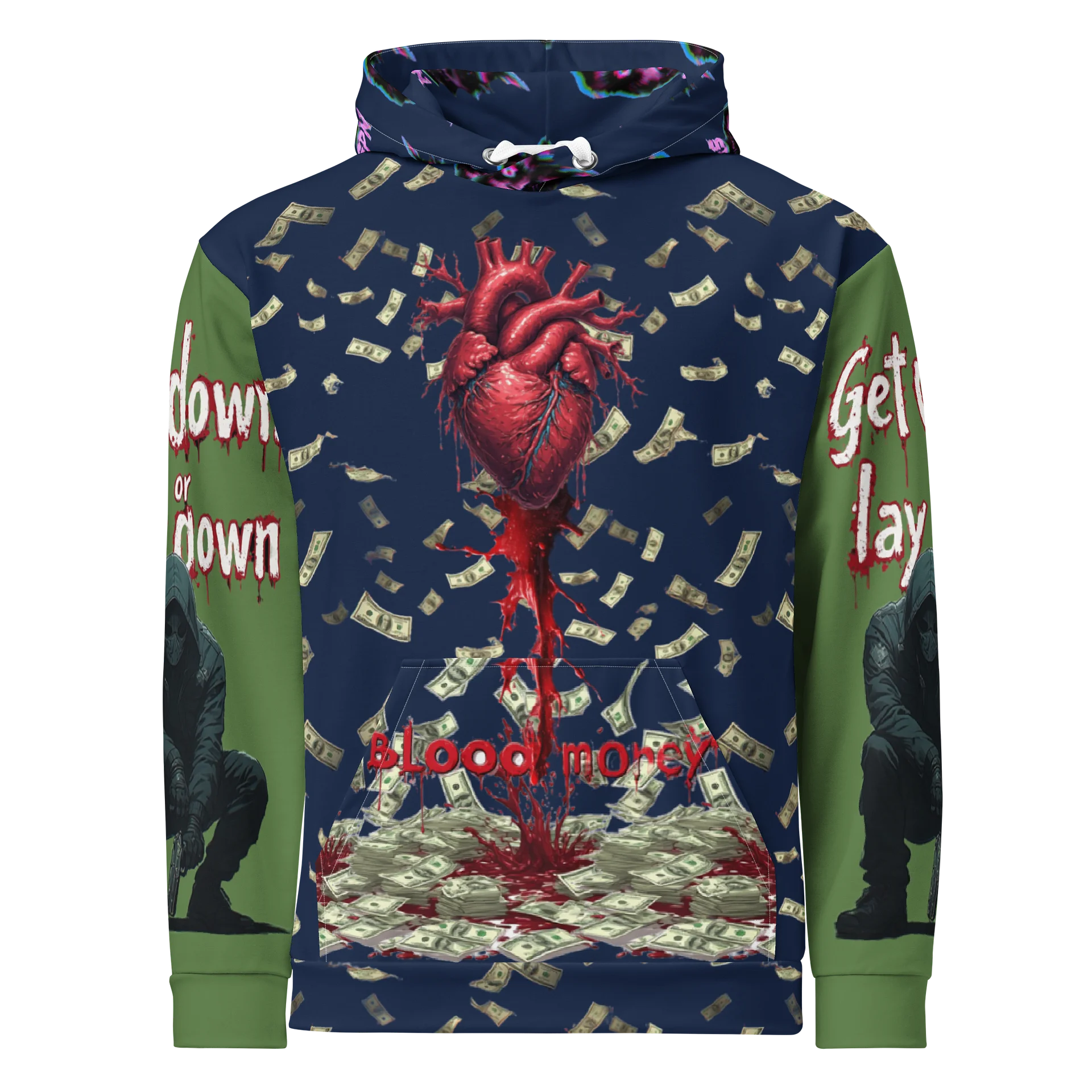 Get down blood money All-Over Hoodie product image (1)