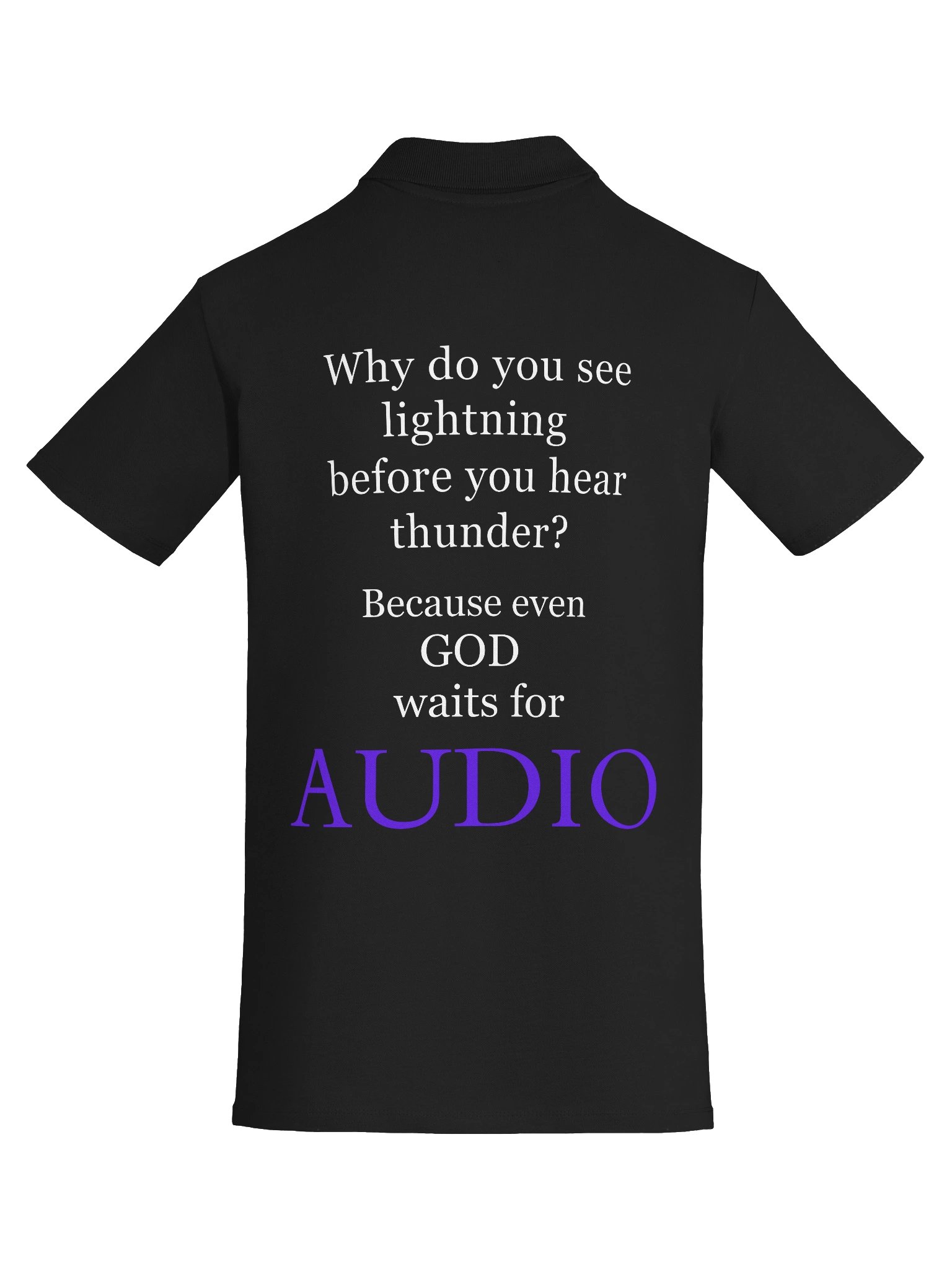 Audio Lab "Wait for Audio" Polo Shirt product image (7)