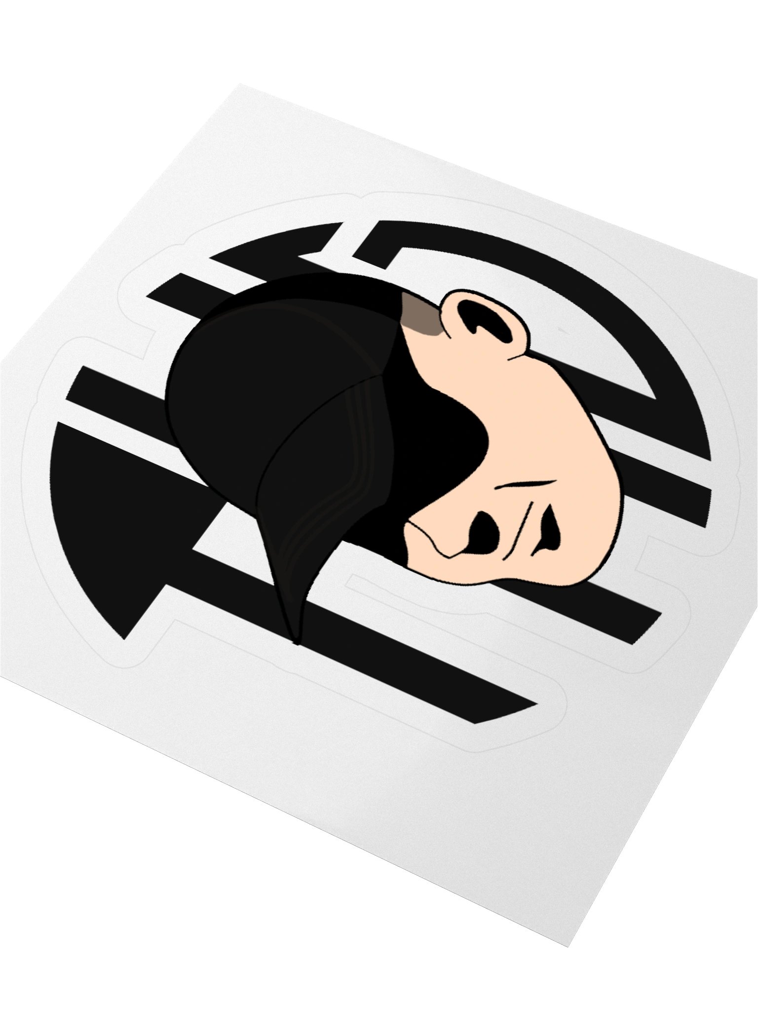 Black THG Logo Sticker Set product image (7)