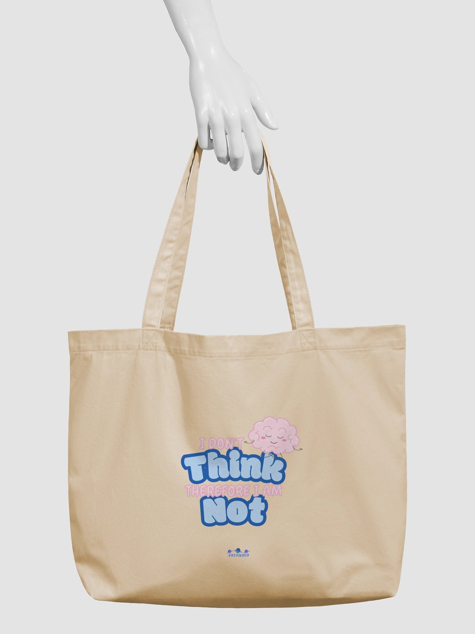 "I Don't Think" Canvas Tote product image (3)