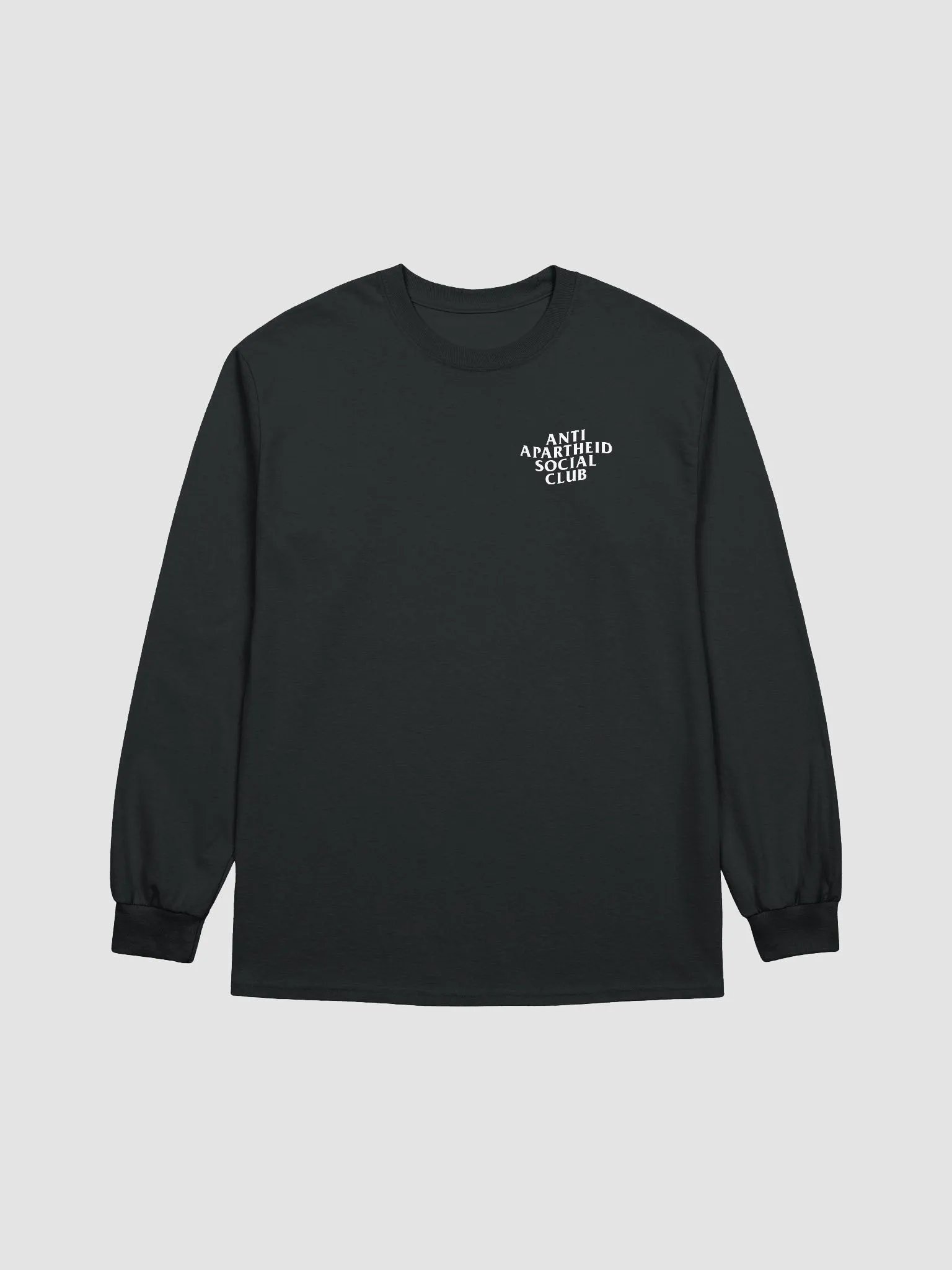 Anti Apartheid Club Long Sleeve Tee Shirt Poppy product image (2)