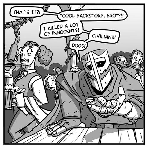 Howdy folks!

For the ones of yous who are a bit out of the loop or have forgotten comics I made seven years ago (DO YOU EVEN...