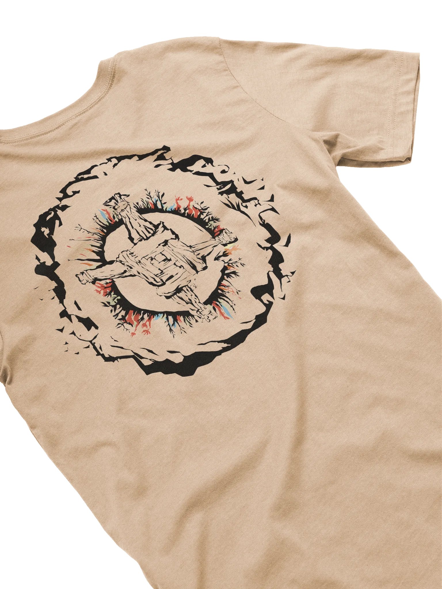 Brigid Bella+Canvas Supersoft T-Shirt (Back Patch) product image (4)