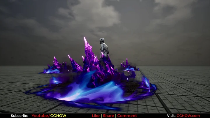 Arcane Crystal Field in Unreal Engine 5 Niagara product image (1)