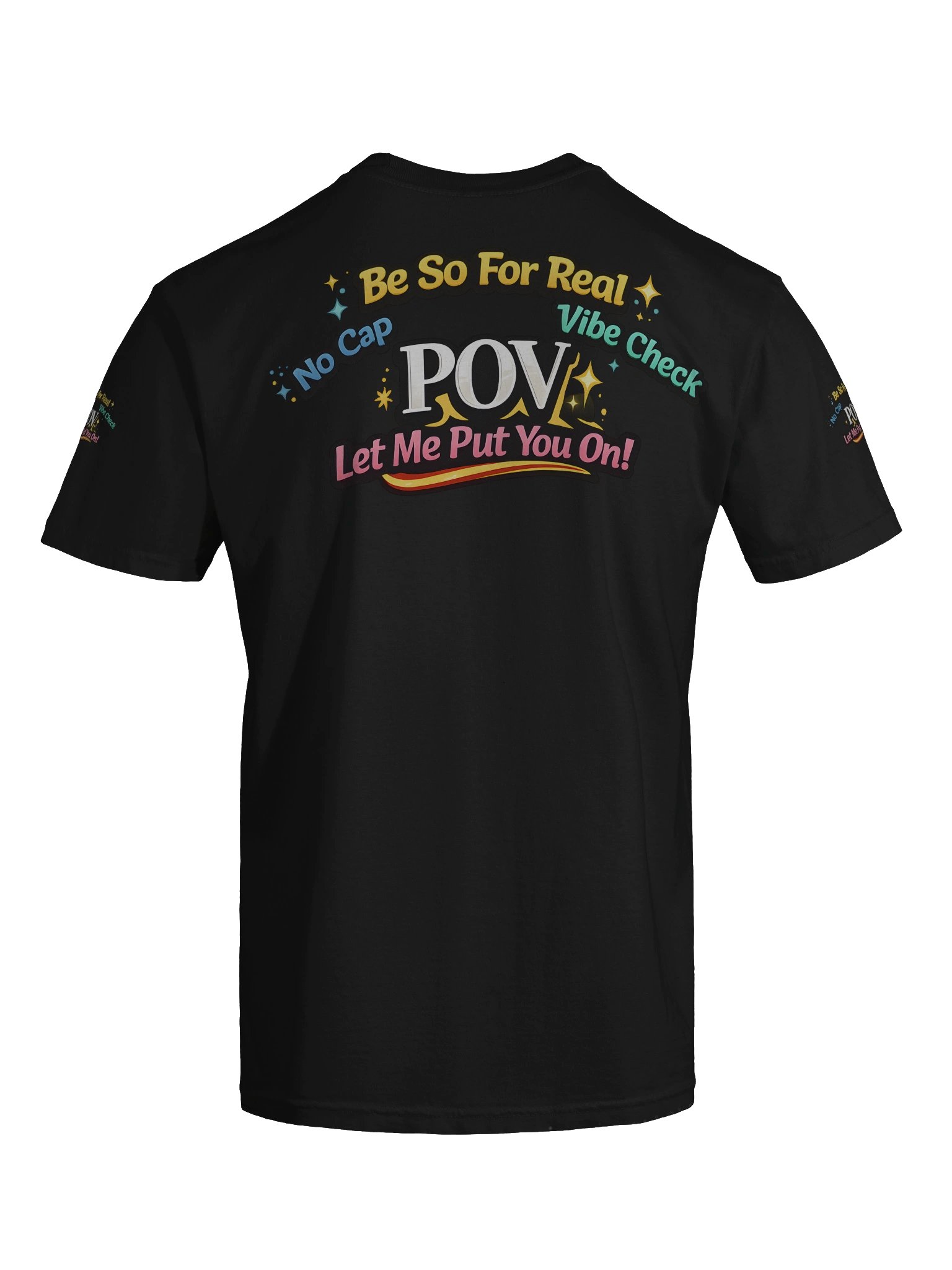 Vibrant Text Graphic Cotton Tee product image (97)