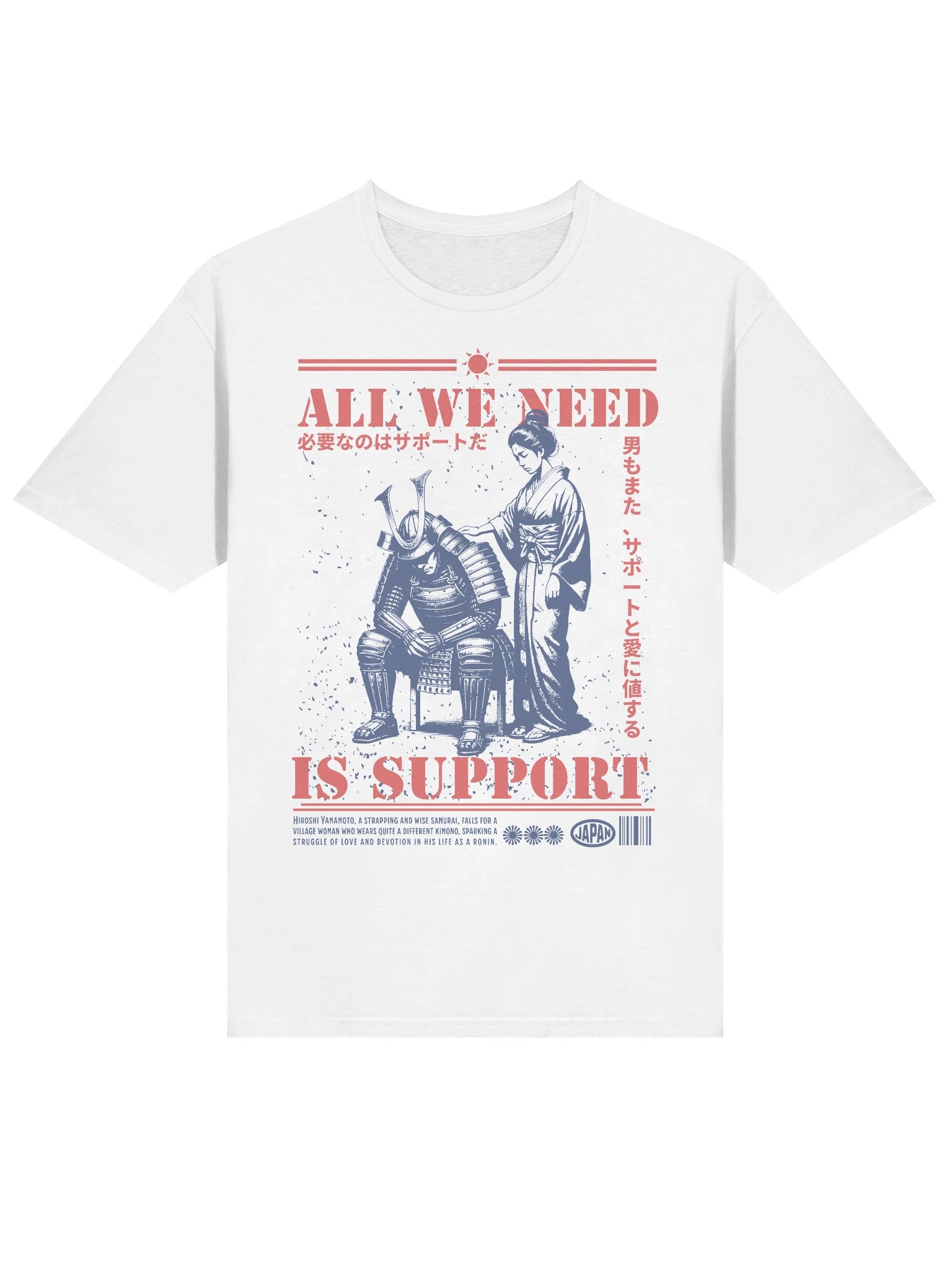 All We Need Is Support Ronin T-Shirt - Gildan Softstyle product image (2)