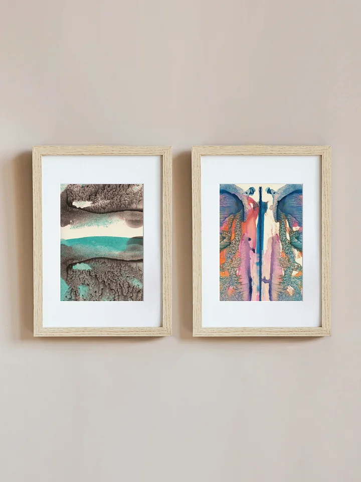 Rorschach - Turquoise and multicoloured product image (1)