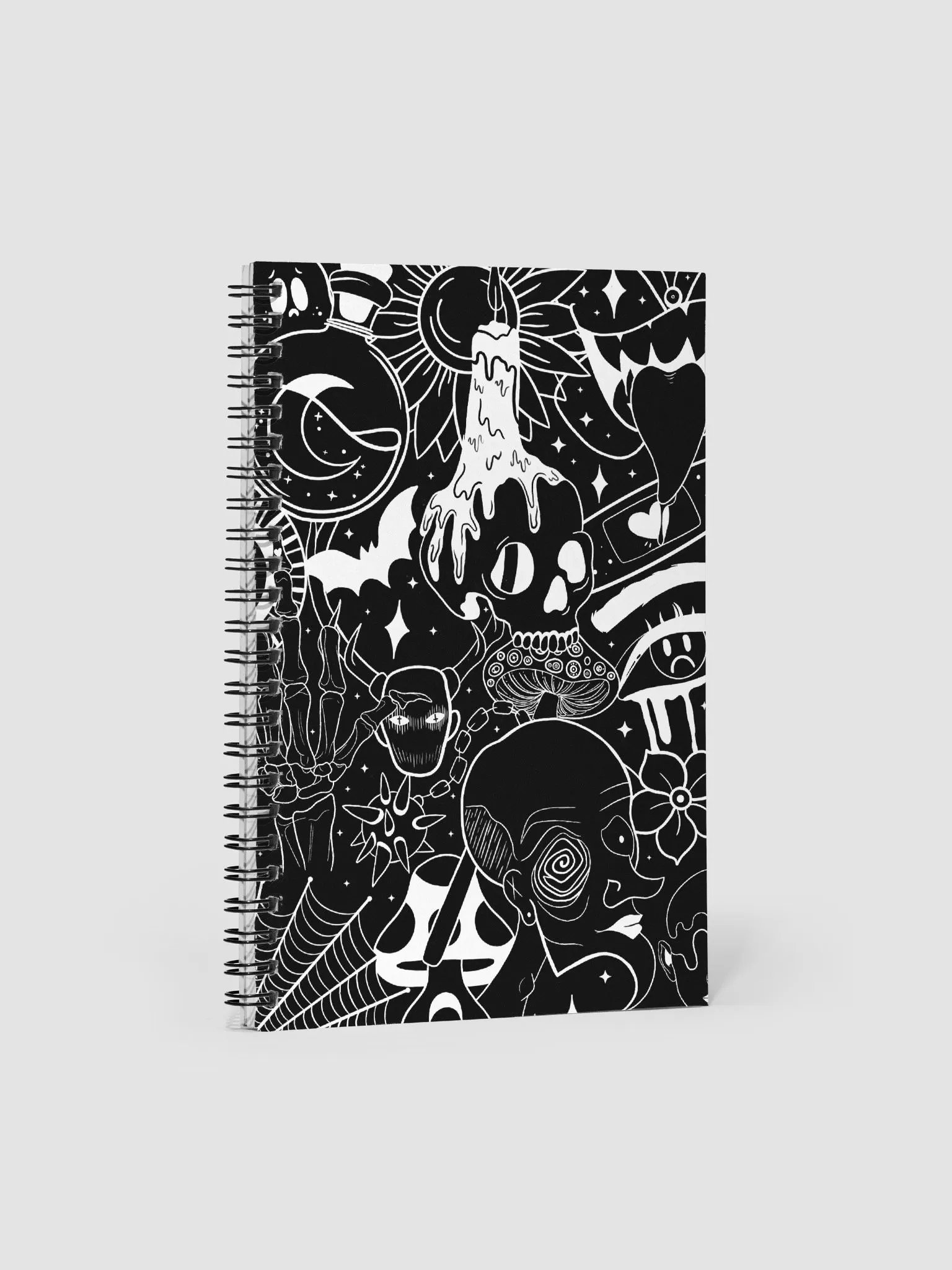Black Collage Notebook product image (1)