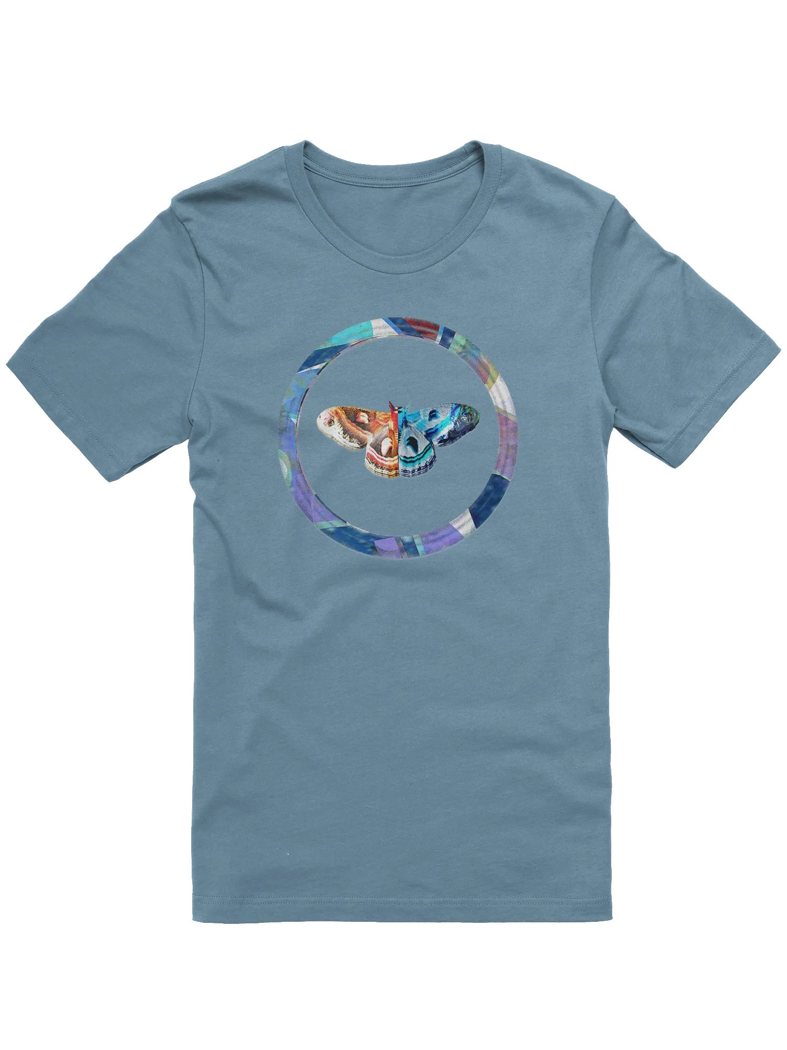 Moth Bella+Canvas Supersoft T-Shirt (Front Patch) product image (1)