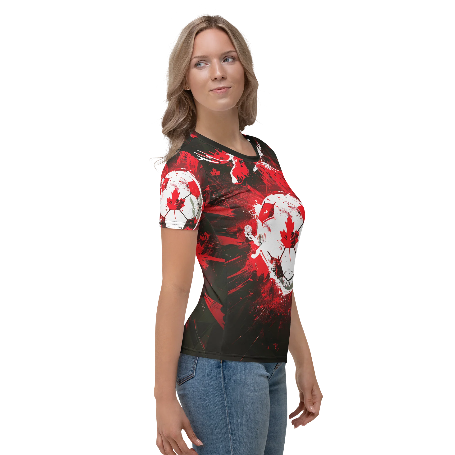 Canada Womens Fantasy Football shirt product image (5)
