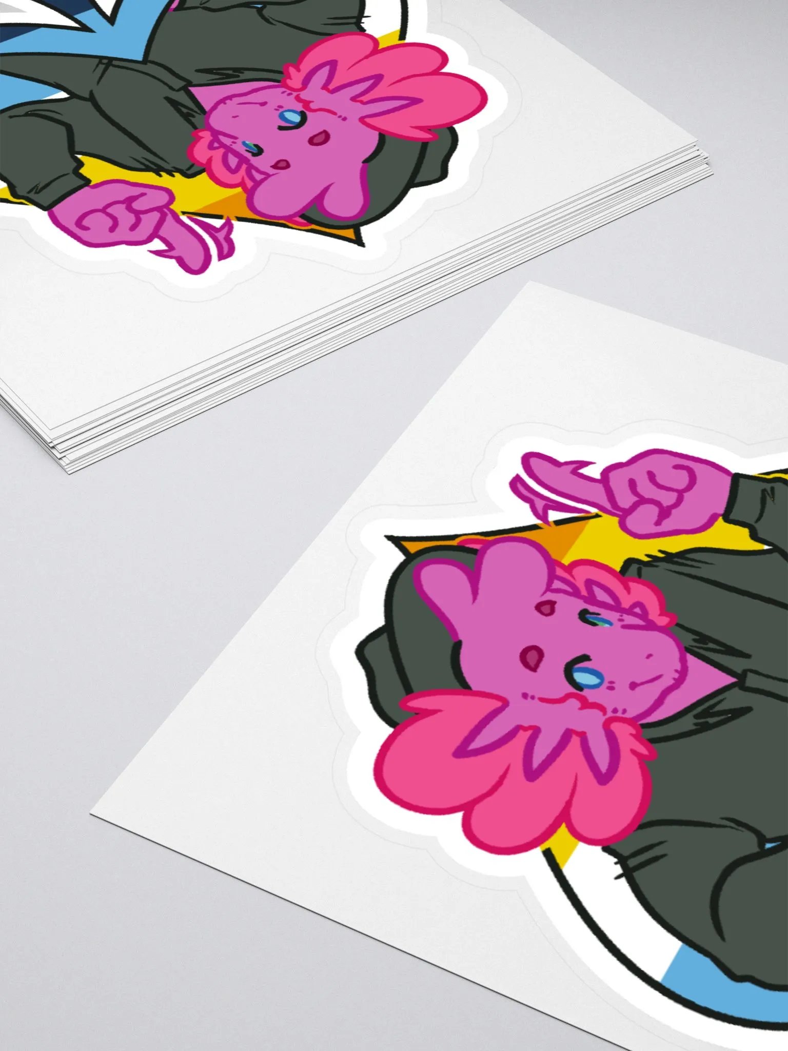 Aro-Ace in Spades | Kiss-Cut Holo Sticker product image (4)