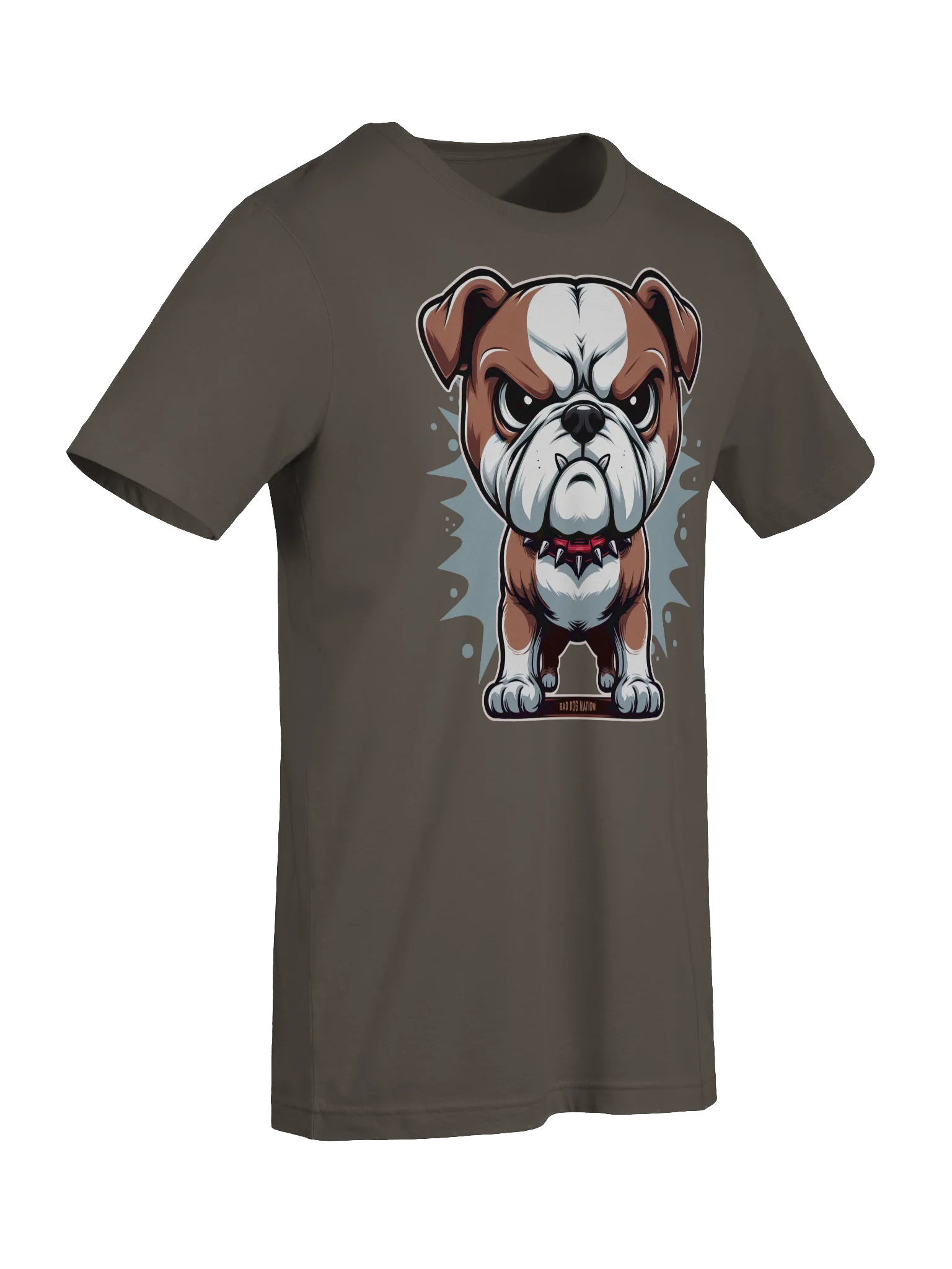 Bulldog "Bert" Angry Pup - Premium Unisex T-shirt product image (7)
