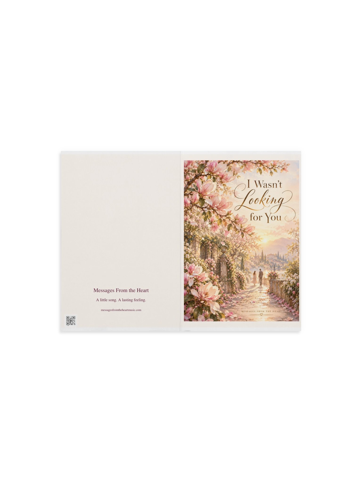 I Wasn't Looking for You — Physical QR Greeting Card product image (3)