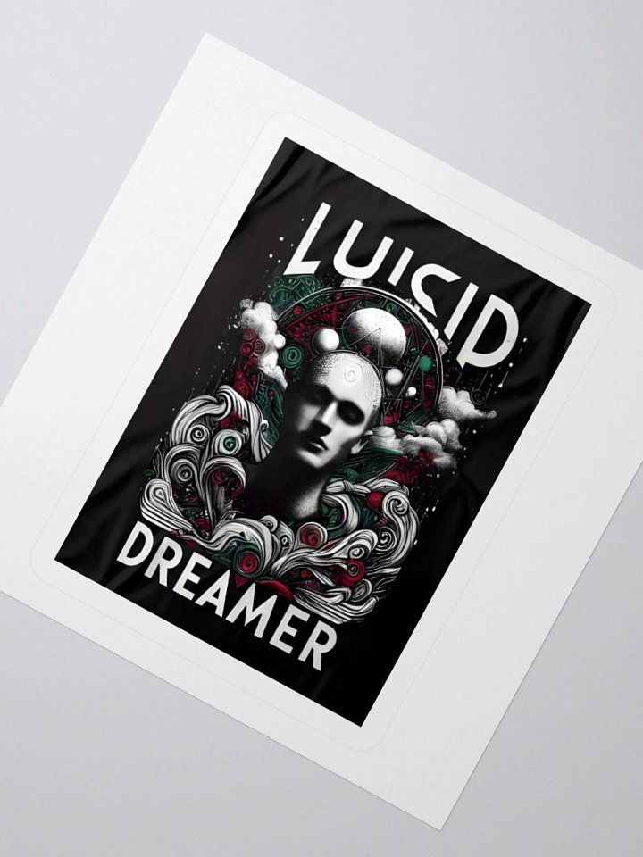 Lucid Dreamer Bald Stickers product image (5)